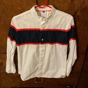 Boys authentic tommy hilfigure long sleeve shirt.
